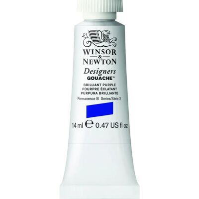 Winsor & Newton Designer Gouache - Violet Brillant - 14ml - Fournitures d'Art - Publicité Winsor & Newton Designer Gouache - Violet Brillant - 14ml - Fournitures d'Art - Publicité