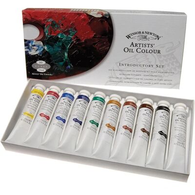 Winsor & Newton Artists' Oil Colour Introductory Set - 10 x 21ml Tubes Winsor & Newton Artists' Oil Colour Introductory Set - 10 x 21ml Tubes