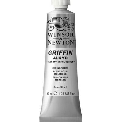Winsor & Newton Griffin Alkyd Schnelltrocknende Ölfarbe - Mischweiß - Serie 1 Winsor & Newton Griffin Alkyd Schnelltrocknende Ölfarbe - Mischweiß - Serie 1