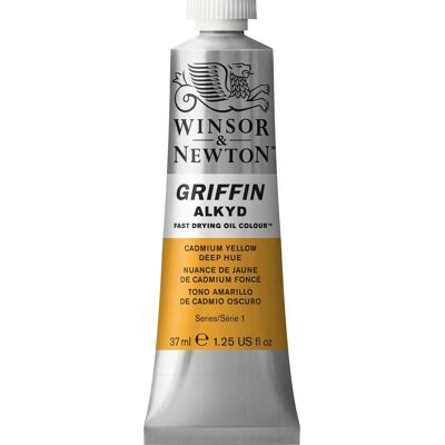 Winsor & Newton Griffin Alkyd Fast Drying Oil Paint - Series 1 - Cadmium Yellow Deep Hue Winsor & Newton Griffin Alkyd Fast Drying Oil Paint - Series 1 - Cadmium Yellow Deep Hue