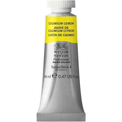 Winsor & Newton Professional Watercolour 14ml Cadmium Lemon - Watercolour Paints Winsor & Newton Professional Watercolour 14ml Cadmium Lemon - Watercolour Paints