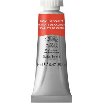 Winsor & Newton Professional Watercolour Kadmium Scarlet - Watercolour Paints Winsor & Newton Professional Watercolour Kadmium Scarlet - Watercolour Paints