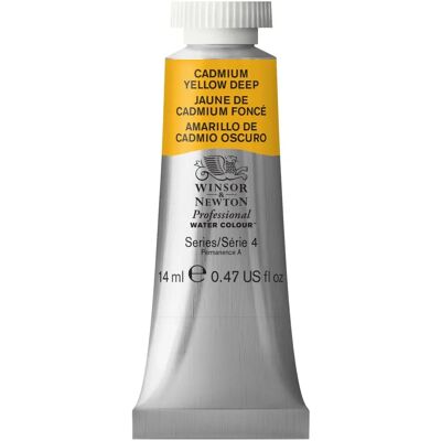 Winsor & Newton Jaune Cadmium Profond Aquarelle - Peinture à l'aquarelle - Publicité Winsor & Newton Jaune Cadmium Profond Aquarelle - Peinture à l'aquarelle - Publicité