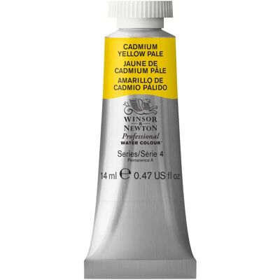 Winsor & Newton Jaune Cadmium Pale Aquarelle 14ml - Peinture aquarelle Winsor & Newton Jaune Cadmium Pale Aquarelle 14ml - Peinture aquarelle