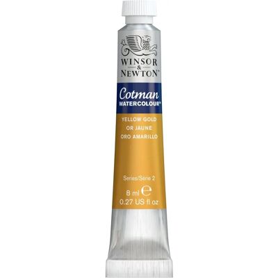 Winsor & Newton Cotman Aquarelle - Or Jaune - Publicité Winsor & Newton Cotman Aquarelle - Or Jaune - Publicité