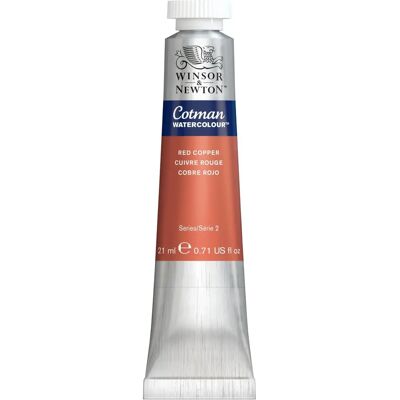 Winsor & Newton Cotman Aquarell Rot Kupfer - 21ml Winsor & Newton Cotman Aquarell Rot Kupfer - 21ml