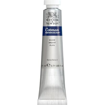 Winsor & Newton Cotman Aquarellfarbe Silber - Wasserfarben Winsor & Newton Cotman Aquarellfarbe Silber - Wasserfarben