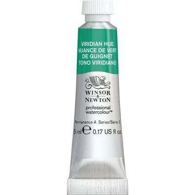 Winsor & Newton Viridian Hue Aquarelle - 5ml - Série 2 Winsor & Newton Viridian Hue Aquarelle - 5ml - Série 2