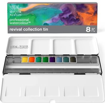 Zbiór Revival Winsor & Newton - 8 Półpatyczków Zbiór Revival Winsor & Newton - 8 Półpatyczków