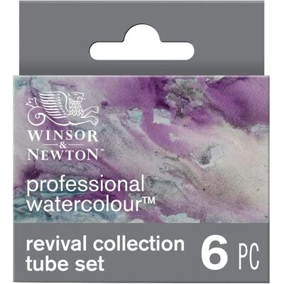 Conjunto de aquarelas Winsor & Newton Revival - 6 x 5ml Conjunto de aquarelas Winsor & Newton Revival - 6 x 5ml