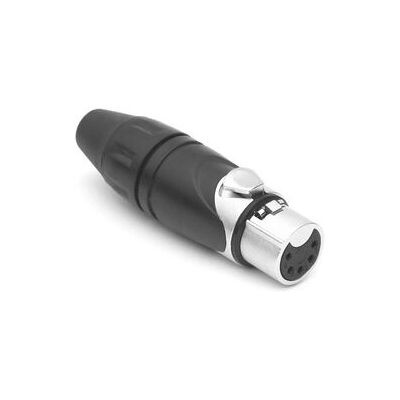 Amphenol AX5F 5-poliger XLR-Stecker - Gerade, IP40 Amphenol AX5F 5-poliger XLR-Stecker - Gerade, IP40