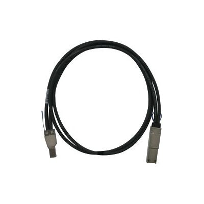 Câble SAS (Serial Attached SCSI) de QNAP - 1m Noir - Mâle/Mâle - Publicité Câble SAS (Serial Attached SCSI) de QNAP - 1m Noir - Mâle/Mâle - Publicité