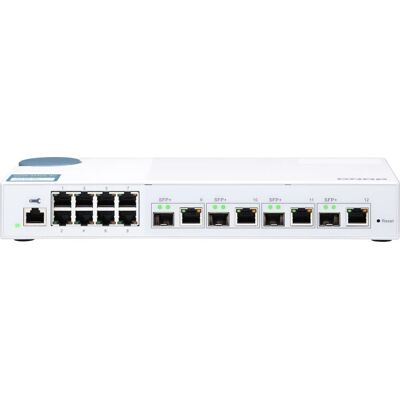QNAP - QSW-M408-4C - 8-Port 1Gbps - L2 - Switch réseau - Publicité QNAP - QSW-M408-4C - 8-Port 1Gbps - L2 - Switch réseau - Publicité