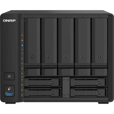 QNAP TS-932PX Torre NAS de 9 Bahías - Negro - Alpine AL-324 QNAP TS-932PX Torre NAS de 9 Bahías - Negro - Alpine AL-324