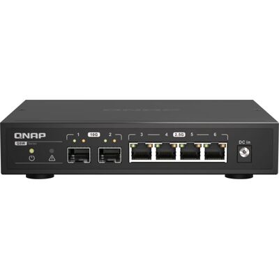QNAP - QSW-2104-2S - 4x2.5G RJ45 - 2x10G SFP+ - Network Switch QNAP - QSW-2104-2S - 4x2.5G RJ45 - 2x10G SFP+ - Network Switch