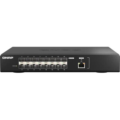 QNAP QSW-M5216-1T Hallittu 16-porttinen 25GbE/10GbE kytkin QNAP QSW-M5216-1T Hallittu 16-porttinen 25GbE/10GbE kytkin