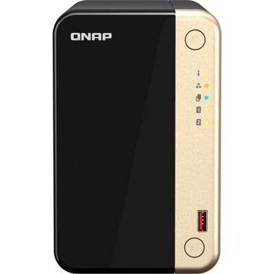 QNAP TS-264 8GB NAS Tower Black, Gold - Storage & Network QNAP TS-264 8GB NAS Tower Black, Gold - Storage & Network