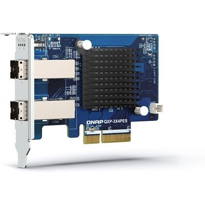 QNAP QXP-3X4PES hálózati kártya - 32000 Mbit/s, 2 port SFF-8644, PCIe Gen3 x4 QNAP QXP-3X4PES hálózati kártya - 32000 Mbit/s, 2 port SFF-8644, PCIe Gen3 x4