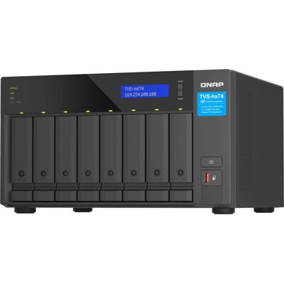 QNAP - TVS-h874X - 64GB DDR4 RAM - 8 Bay NAS Tower QNAP - TVS-h874X - 64GB DDR4 RAM - 8 Bay NAS Tower
