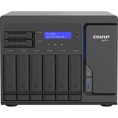 QNAP - TS-H886-D1602 - 8Bay - NAS QNAP - TS-H886-D1602 - 8Bay - NAS