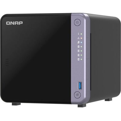 QNAP TS-432X-4G - Caja - Servidor NAS - Torre de 4 bahías - Negro QNAP TS-432X-4G - Caja - Servidor NAS - Torre de 4 bahías - Negro