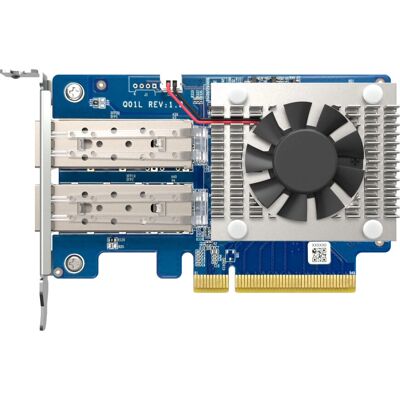 QNAP QXG-10G2SF-NXE Kaksiporttinen 10GbE SFP+ Fiberapuhelin QNAP QXG-10G2SF-NXE Kaksiporttinen 10GbE SFP+ Fiberapuhelin