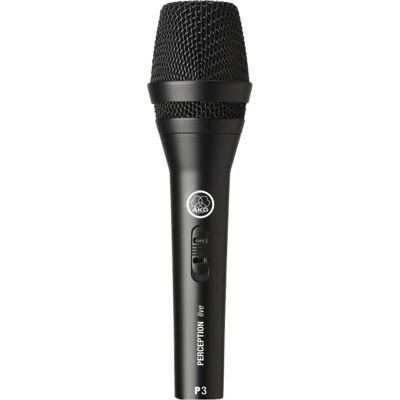 AKG P3 S Negro - Micrófono para voces e instrumentos AKG P3 S Negro - Micrófono para voces e instrumentos