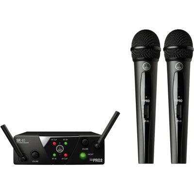 AKG WMS40 Mini Dual Vocal - Bezdrátový mikrofonní systém AKG WMS40 Mini Dual Vocal - Bezdrátový mikrofonní systém
