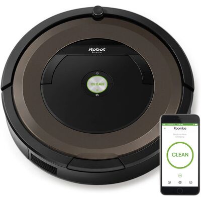 iRobot 896 - Noir, Marron - Aspirateur robot iRobot 896 - Noir, Marron - Aspirateur robot