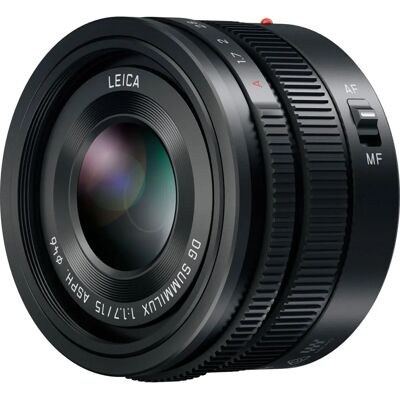 Panasonic LEICA DG SUMMILUX 15mm f/1.7 ASPH (H-X015E) - Svart (H-X015E-K) Panasonic LEICA DG SUMMILUX 15mm f/1.7 ASPH (H-X015E) - Svart (H-X015E-K)
