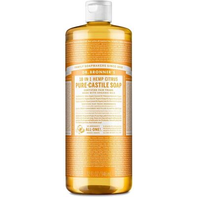 Dr Bronner's - Organic Citrus Castile - 946 ml - Liquid Soap Dr Bronner's - Organic Citrus Castile - 946 ml - Liquid Soap