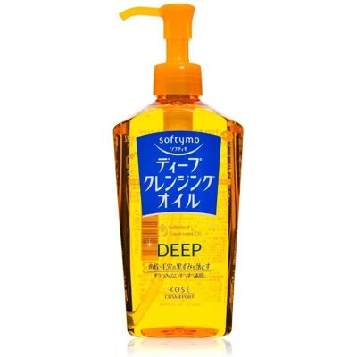 Huile Nettoyante Profonde Softymo - Éliminateur de Pores et Kératine - Publicité Huile Nettoyante Profonde Softymo - Éliminateur de Pores et Kératine - Publicité