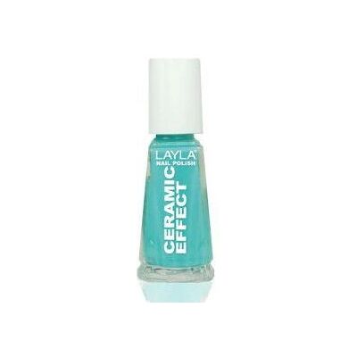 Layla Cosmetics Vernis Effet Céramique Turquoise - Vernis Layla Cosmetics Vernis Effet Céramique Turquoise - Vernis