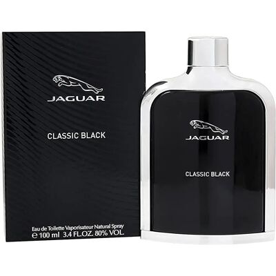 Jaguar - Classic Black - 100 ml - Pour Lui - Eau de Toilette - Publicité Jaguar - Classic Black - 100 ml - Pour Lui - Eau de Toilette - Publicité