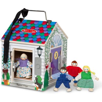 Melissa & Doug Deurbelhuis Houten Speelgoed - Ontwikkelingsspeelgoed Melissa & Doug Deurbelhuis Houten Speelgoed - Ontwikkelingsspeelgoed