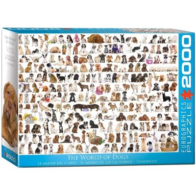 Eurographics Hundarnas Värld Puzzle - 2000 Bitar Eurographics Hundarnas Värld Puzzle - 2000 Bitar
