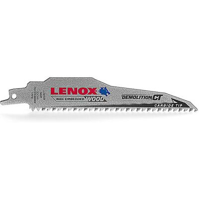 Lenox 1832143 Hochleistungs-Sägeblatt - Abbruch & Nagelholz Lenox 1832143 Hochleistungs-Sägeblatt - Abbruch & Nagelholz