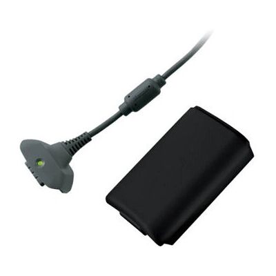 Kit de carga y juego Xbox 360 - Negro - Accesorio para consola Kit de carga y juego Xbox 360 - Negro - Accesorio para consola
