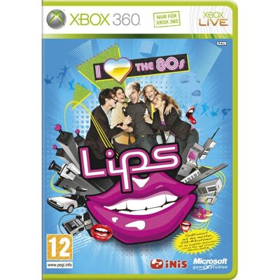 Microsoft Lips I Love The 80er - Xbox 360 Spiel Microsoft Lips I Love The 80er - Xbox 360 Spiel