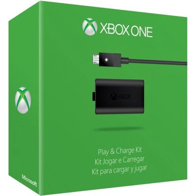 Microsoft Xbox One Play & Charge Kit - Kit di ricarica Microsoft Xbox One Play & Charge Kit - Kit di ricarica