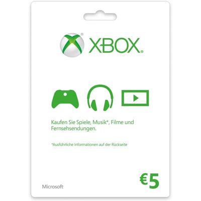 Microsoft Xbox LIVE Lahjakortti 5€ Videopelit - Lahjakortti Microsoft Xbox LIVE Lahjakortti 5€ Videopelit - Lahjakortti