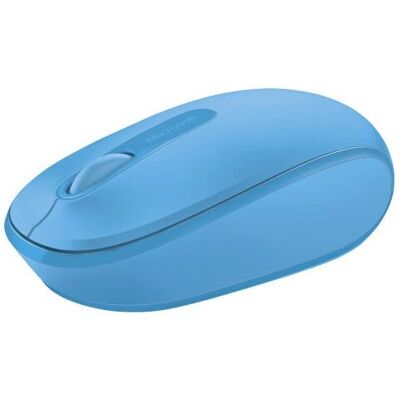 Souris sans fil Cyan Microsoft 1850 - Souris - Publicité Souris sans fil Cyan Microsoft 1850 - Souris - Publicité