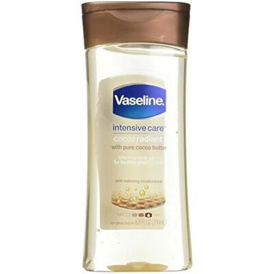 Huile pour le corps revitalisante au beurre de cacao Vaseline - Huile pour le corps - Publicité Huile pour le corps revitalisante au beurre de cacao Vaseline - Huile pour le corps - Publicité