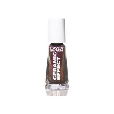 Layla Cosmetics - Ceramic Effect - Black - 10 ml - Nail polish Layla Cosmetics - Ceramic Effect - Black - 10 ml - Nail polish