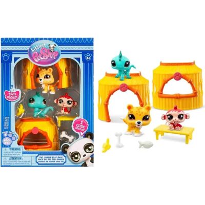 Littlest Pet Shop 3 Dschungel Tiere - Figurenset Littlest Pet Shop 3 Dschungel Tiere - Figurenset