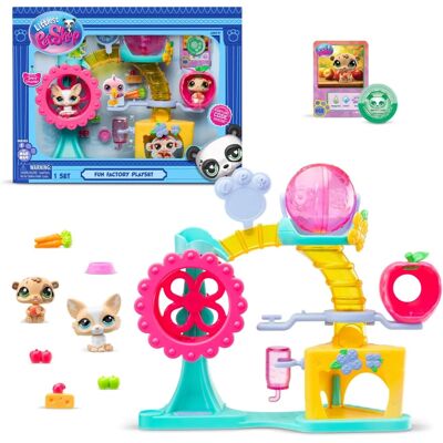 Littlest Pet Shop Czerwony Interaktywny Zestaw do Zabawy - Zabawki Littlest Pet Shop Czerwony Interaktywny Zestaw do Zabawy - Zabawki