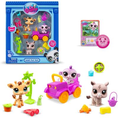 Littlest Pet Shop Pakiet Safari do Zabawy - Figury Littlest Pet Shop Pakiet Safari do Zabawy - Figury