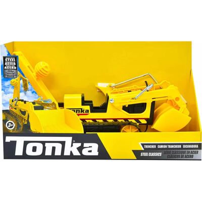 Tonka Steel Classics Trencher - Toy Truck Tonka Steel Classics Trencher - Toy Truck