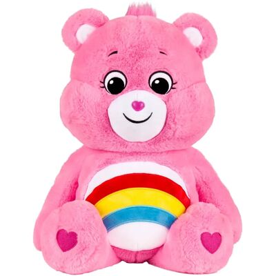 Care Bears Cheer Bear 60cm Pluszowy - Różowy Care Bears Cheer Bear 60cm Pluszowy - Różowy