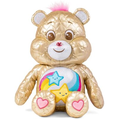Care Bears Dare To Care Gold Quilted Bear - Limited Edition Care Bears Dare To Care Gold Quilted Bear - Limited Edition